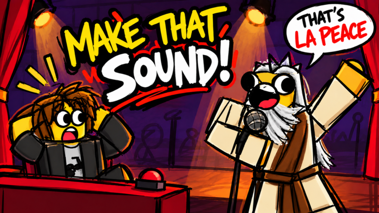 Make That Sound! official Roblox cover art